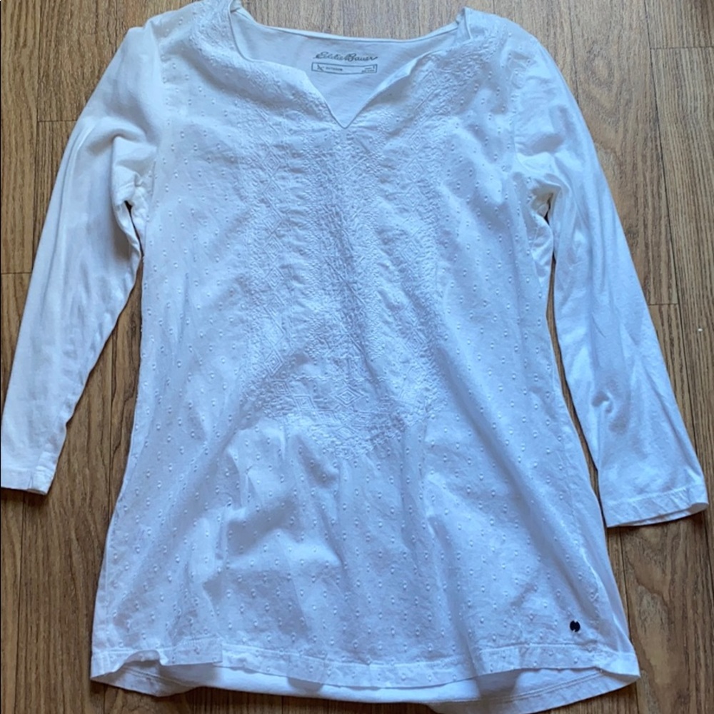 Gorgeous Embroidered casual Pull Over Top